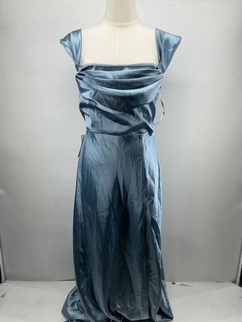 Aurora Stretch Satin Convertible Dress